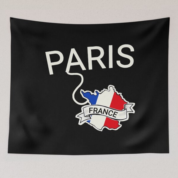 Item preview, Paris - Eiffel Tower - France Flag designed and sold by vibeno1.