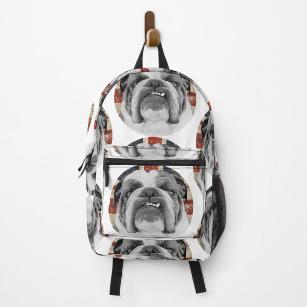 Item preview, Bulldog on union jack flag - plain and simple British Bulldog! designed and sold by TheRubberOnion.
