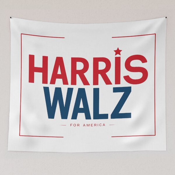 Artikelvorschau, Harris Walz 2024 | Harris Walz für Amerika | 2024 entworfen und verkauft von RedCircleArt.