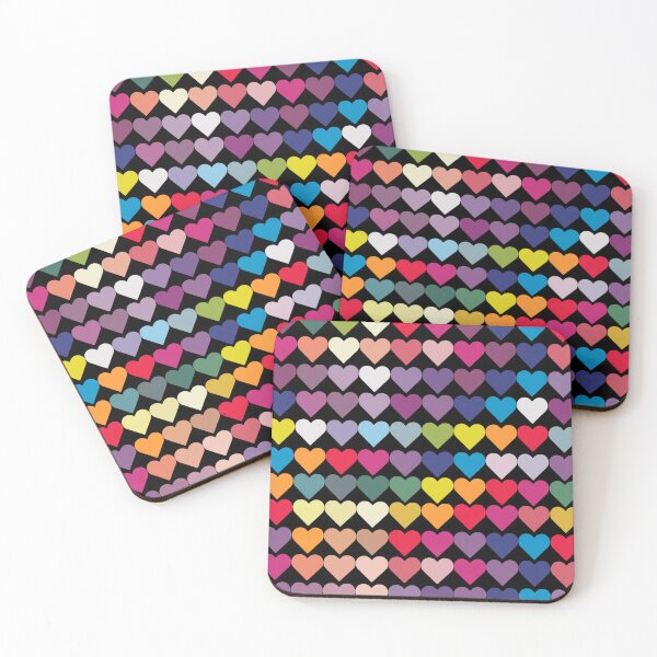 Item preview, Rainbow Hearts  designed and sold by Fairyflair Co.