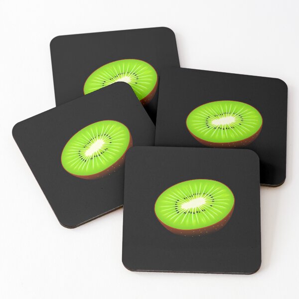 Item preview, Slice of Fresh Green Kiwifruit designed and sold by artwaves.