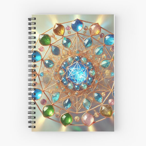Item preview, Gem-Encrusted Crystal Merkaba designed and sold by WildVista.