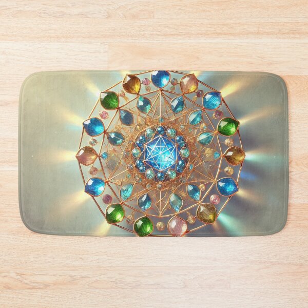 Item preview, Gem-Encrusted Crystal Merkaba designed and sold by WildVista.