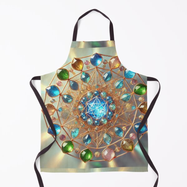 Item preview, Gem-Encrusted Crystal Merkaba designed and sold by WildVista.