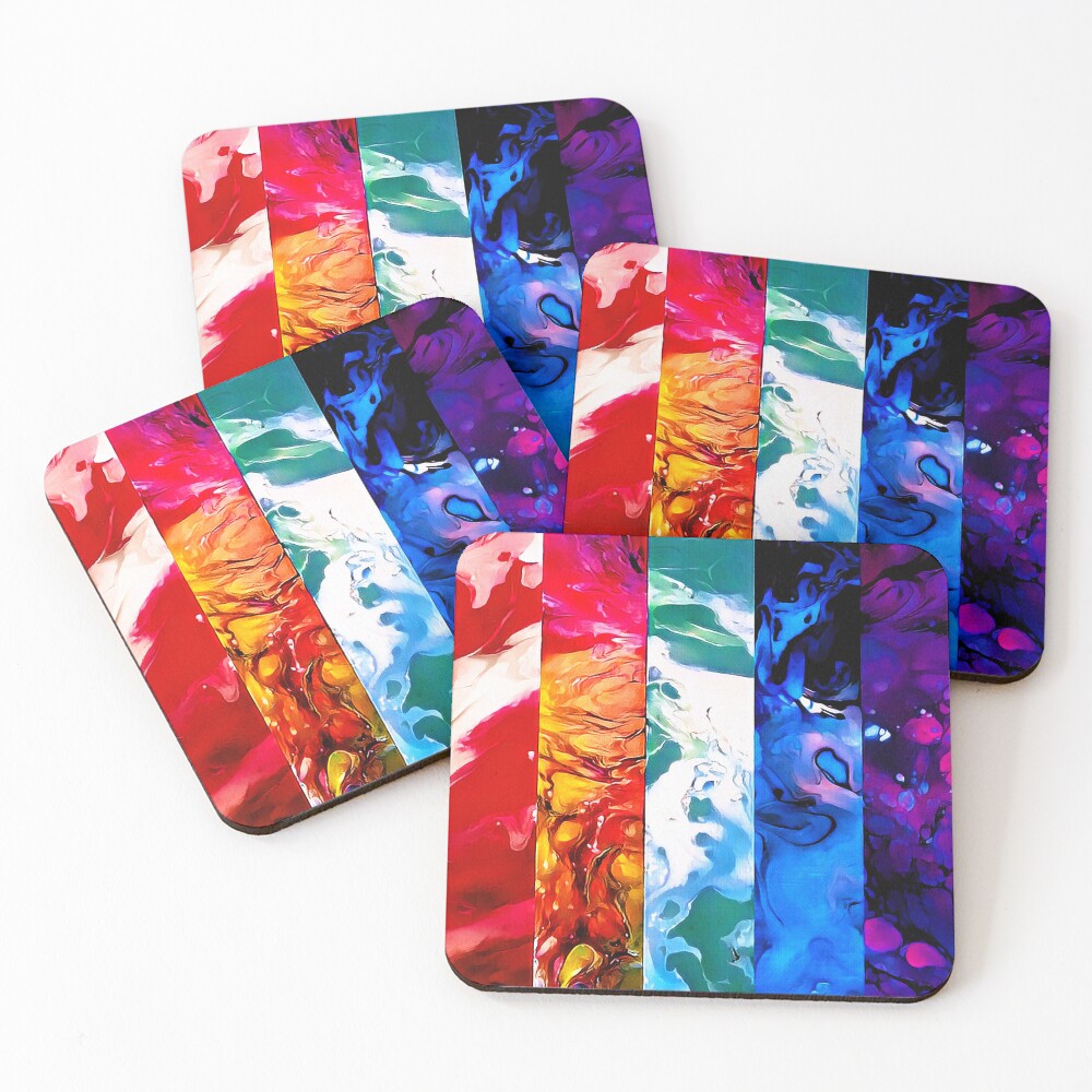 Item preview, Coasters (Set of 4) designed and sold by Mimik-Ink.