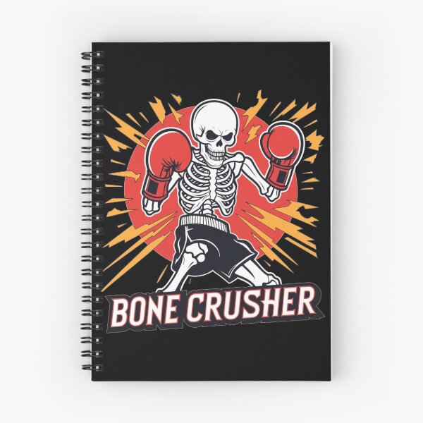 Item preview, Bone Crusher Skeleton Boxer – Retro Boxing Punch designed and sold by Kashear.
