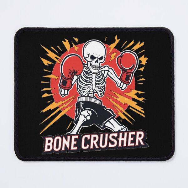 Item preview, Bone Crusher Skeleton Boxer – Retro Boxing Punch designed and sold by Kashear.