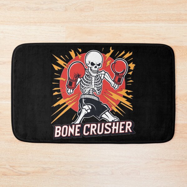 Item preview, Bone Crusher Skeleton Boxer – Retro Boxing Punch designed and sold by Kashear.