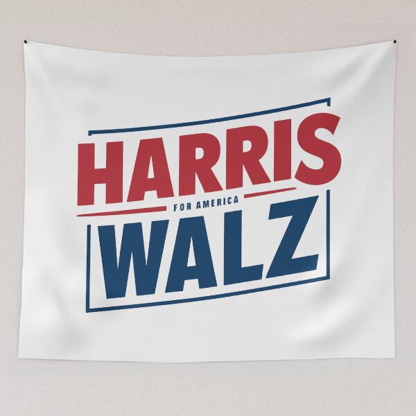Artikelvorschau, Harris Walz 2024 | Harris Walz für Amerika | 2024 entworfen und verkauft von RedCircleArt.