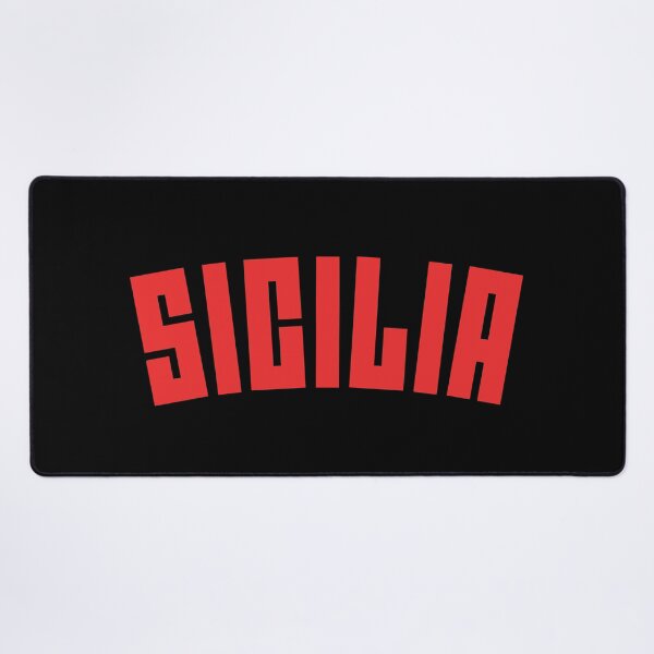 Item preview, Sicilia - Sicily - red print designed and sold by retropetrol.