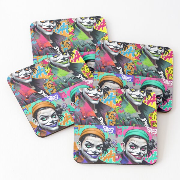 Item preview, Graffiti joker in warhol style , fantasy art  designed and sold by PineappleBlend.