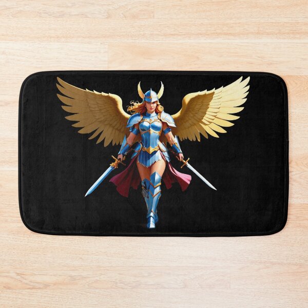 Item preview, Valkyrie in Battle Armor with Wings designed and sold by artwaves.