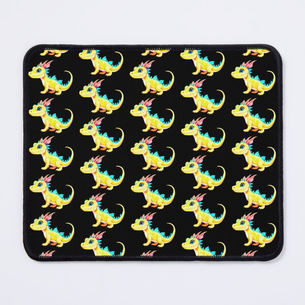 Item preview, Cute dragonet with vibrant blue scales designed and sold by artwaves.
