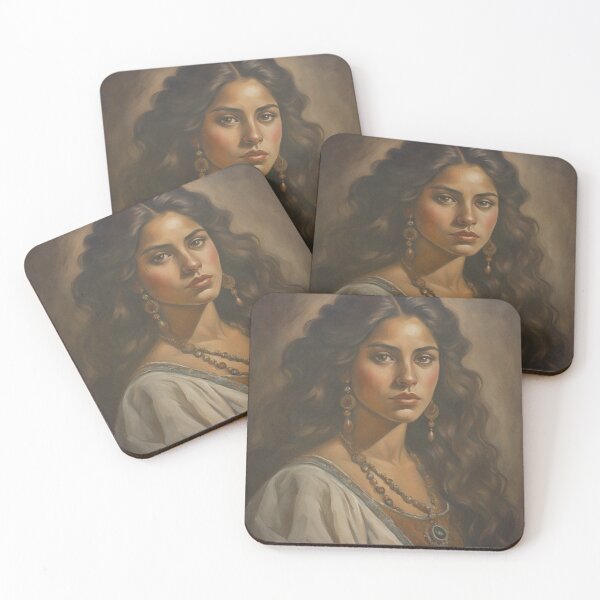 Item preview, Young beautiful Gypsy girl  portrait  designed and sold by All-About-Life.