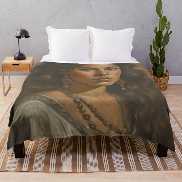Item preview, Young beautiful Gypsy girl portrait designed and sold by All-About-Life.