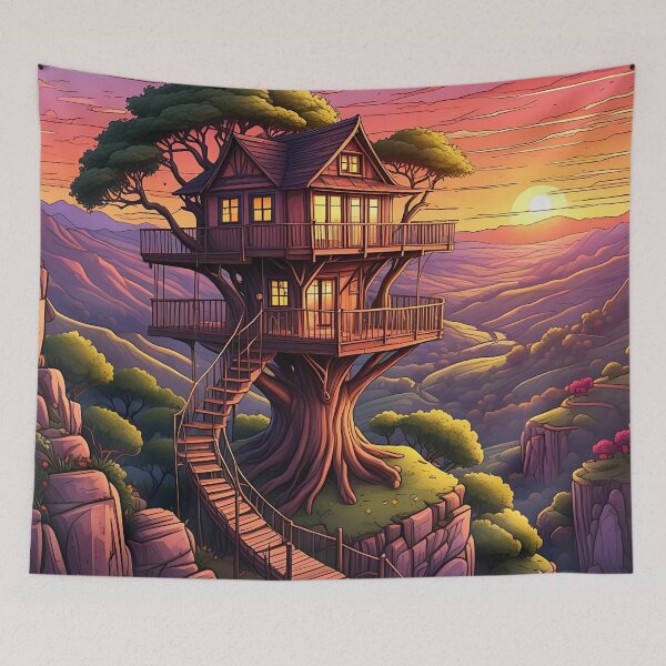 Item preview, Shelter among the branches designed and sold by 0penvimark.