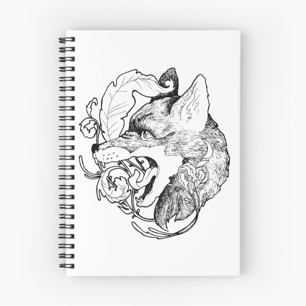 Item preview, Fox art-nouveau style designed and sold by HariRenard.