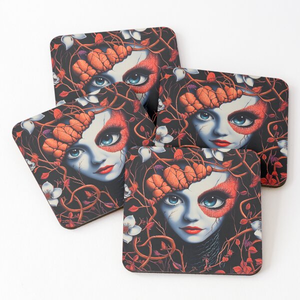 Item preview, Orange Dreams Floral Digital Art Design designed and sold by RestingLioness.