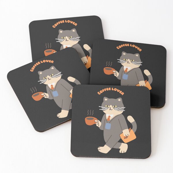 Item preview, Cat and coffee lover.  designed and sold by Aamanyy7789.