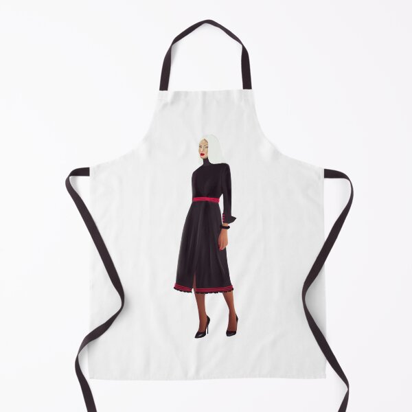 Item preview, Black and red dress designed and sold by Marianmiranda.