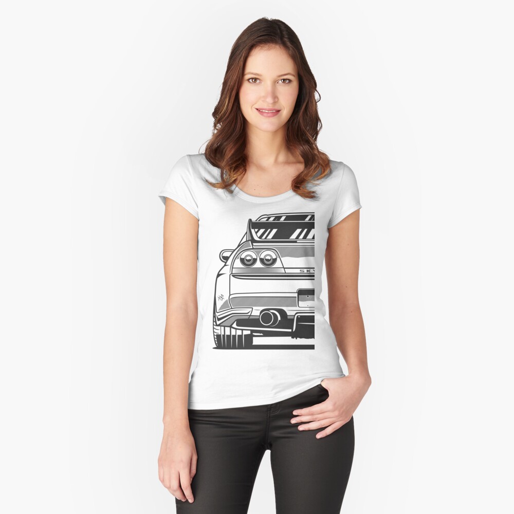 Item preview, Fitted Scoop T-Shirt designed and sold by OlegMarkaryan.