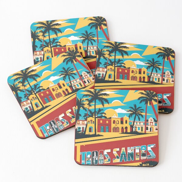 Item preview, Todos Santos Baja California Sur Mexico Vintage Travel Tourism designed and sold by TravelersGems.