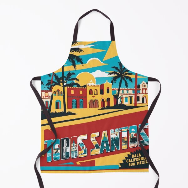 Item preview, Todos Santos Baja California Sur Mexico Vintage Travel Tourism designed and sold by TravelersGems.