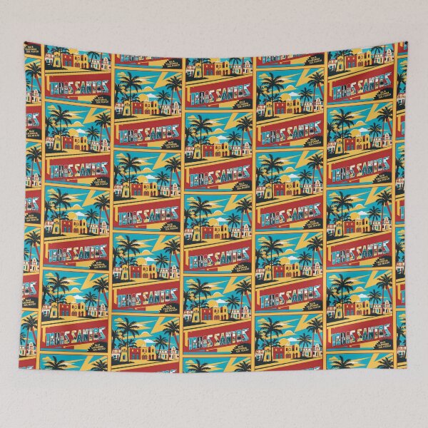 Item preview, Todos Santos Baja California Sur Mexico Vintage Travel Tourism designed and sold by TravelersGems.