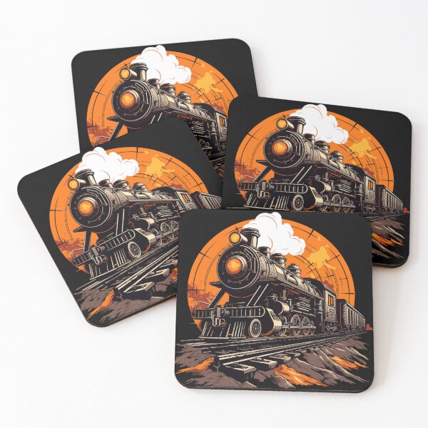 Item preview,  Vintage Steam Train Illustration designed and sold by AIStudioProject.