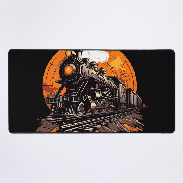 Item preview, Vintage Steam Train Illustration designed and sold by AIStudioProject.