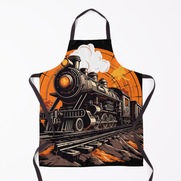 Item preview, Vintage Steam Train Illustration designed and sold by AIStudioProject.