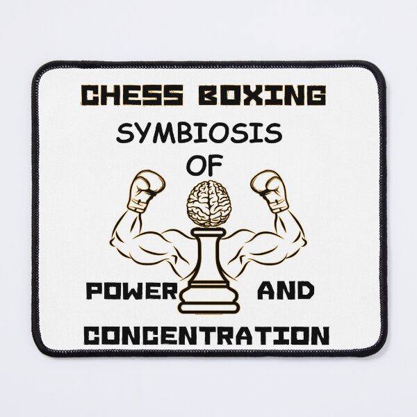 Item preview, Chess Boxing or ChessBoxing Symbiosis of Power and Concentration designed and sold by TuyaArts.