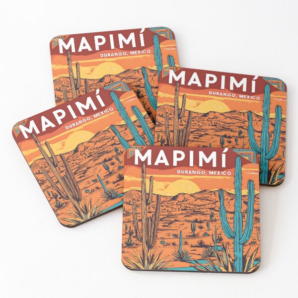Item preview, Mapimi Durango Mexico Vintage Travel Tourism designed and sold by TravelersGems.