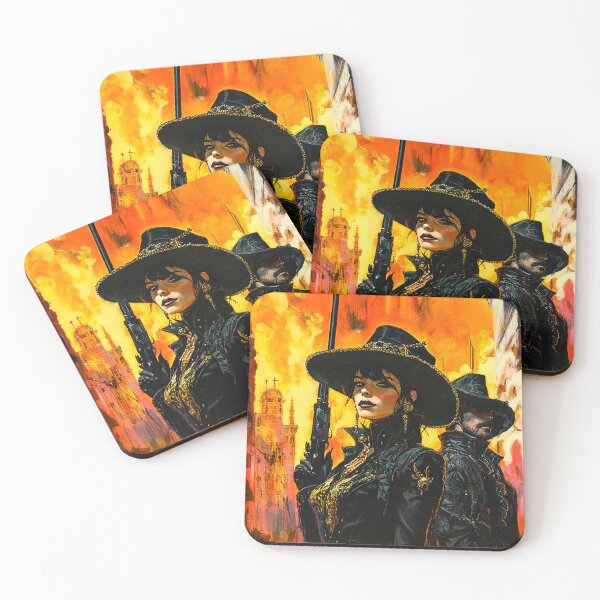 Item preview, Western gothic woman and man designed and sold by lylange.