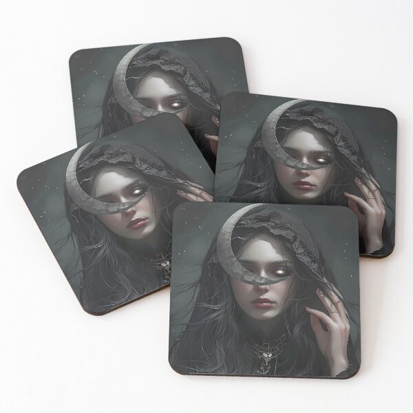 Item preview, Queen of the night, goddess of darkness designed and sold by vyrlook.