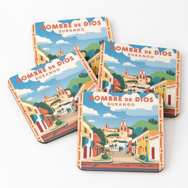 Item preview, Nombre de Dios Durango Mexico Vintage Travel Tourism designed and sold by TravelersGems.