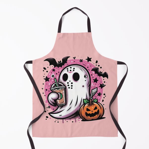 Item preview, Cute ghost - Halloween - coffee - here for the boos designed and sold by raedattia.
