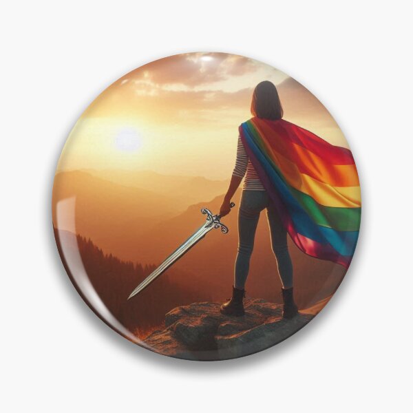 Item preview, Courage and Pride: The Rainbow Warrior designed and sold by Trac-Fusion.