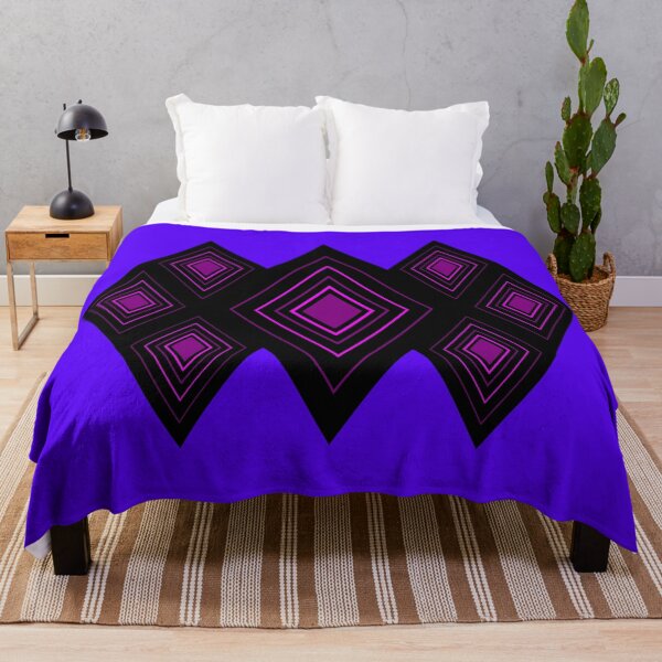 Item preview, Diamond pattern 7 black purple pink designed and sold by HoppRock.
