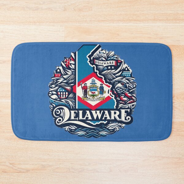 Item preview, Celebrate Delaware's Heritage: Stylish State Emblem Designfor Enthusiasts designed and sold by 7Four1.