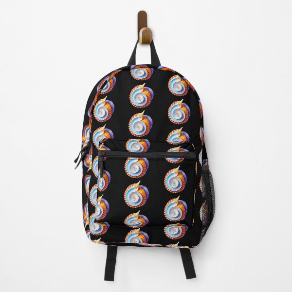 Item preview, Vibrant Multicolor Whelk Shell Illustration designed and sold by artwaves.