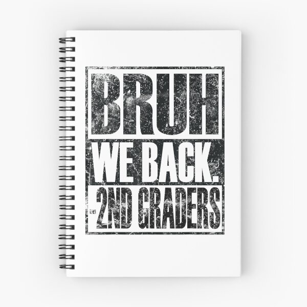 Item preview, Bruh We Back 2nd Graders First Day of Second Grade designed and sold by VerdePlantTees.