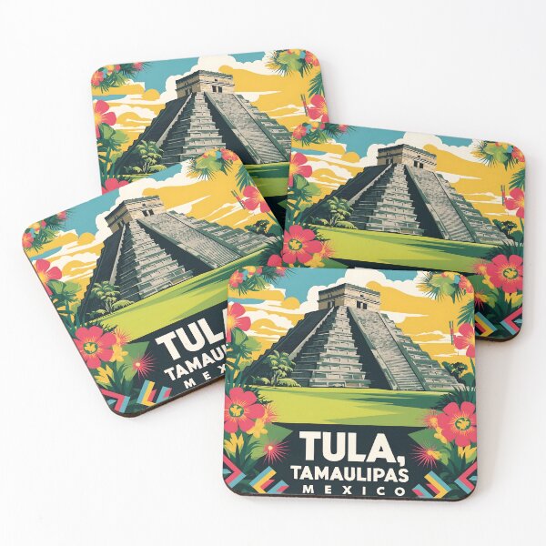 Item preview, Tula Tamaulipas Mexico Vintage Travel Tourism designed and sold by TravelersGems.