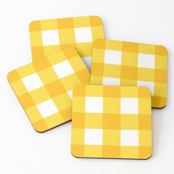 Item preview, Sunny Yellow Gingham designed and sold by The Innocent Ghost Project.