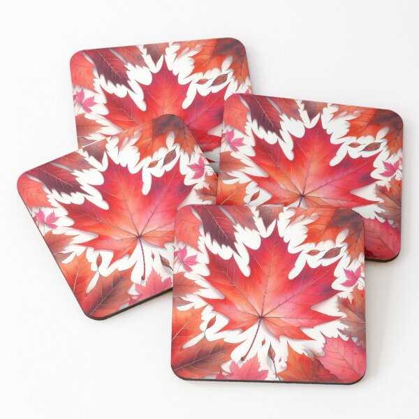Item preview, Red maple leaf designed and sold by Eiwaprints.