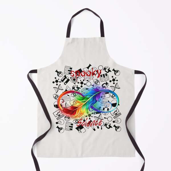 Item preview, Science and math design with the phrase "Spooky science" designed and sold by StyleFused.