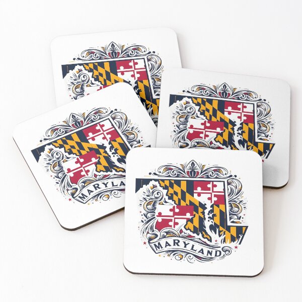 Item preview, Celebrate Maryland Spirit: Unique State Flag Design for True Locals! designed and sold by 7Four1.