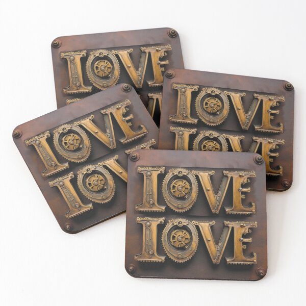 Item preview, Steampunk doble amor designed and sold by Bondillero.