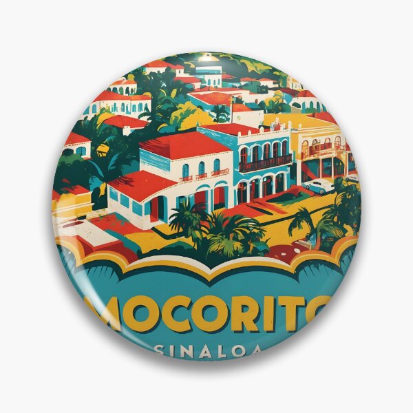 Item preview, Mocorito Sinaloa Mexico Magic Town Vintage Travel Tourism designed and sold by TravelersGems.