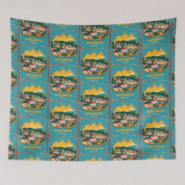 Item preview, Mocorito Sinaloa Mexico Magic Town Vintage Travel Tourism designed and sold by TravelersGems.